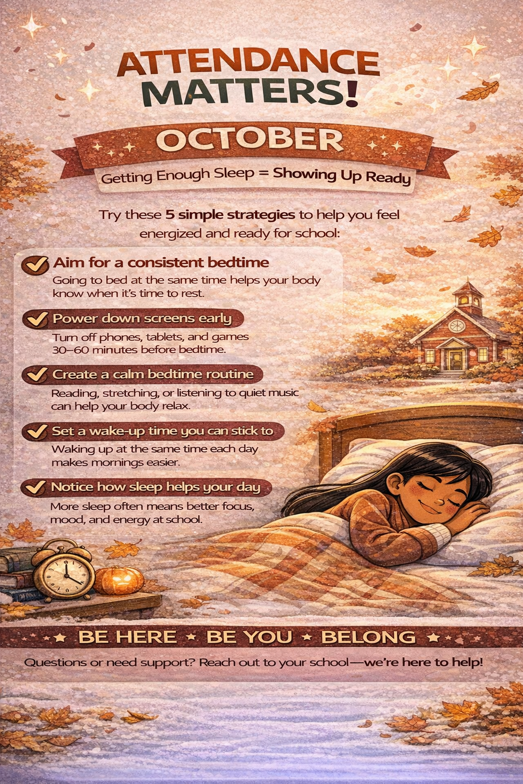 October Sleep Poster